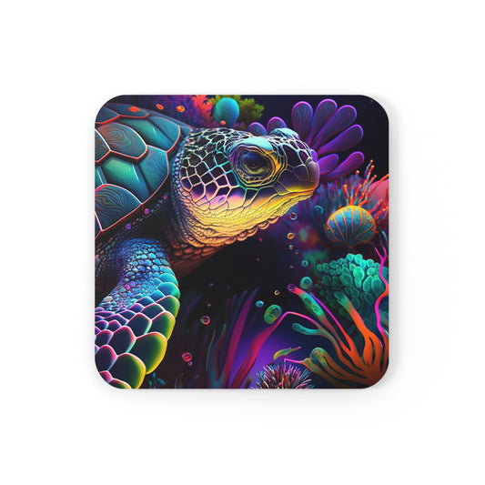 Cork Back Coaster Macro Sea Life 4