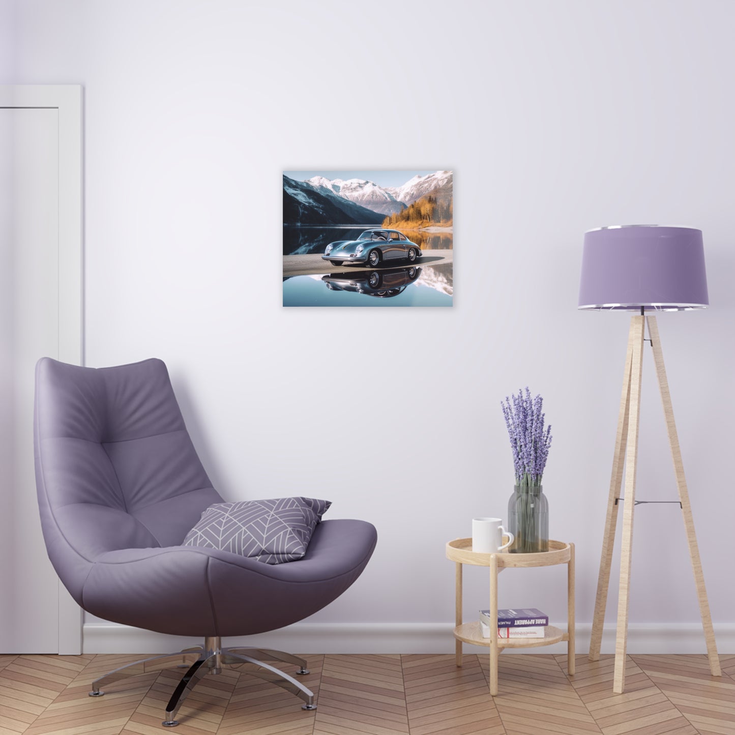 Acrylic Prints Porsche Lake 1