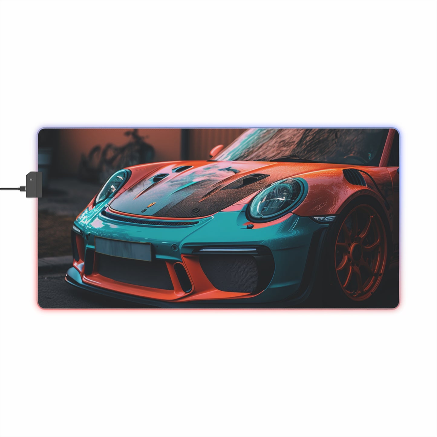 LED Gaming Mouse Pad porsche 911 gt3 3