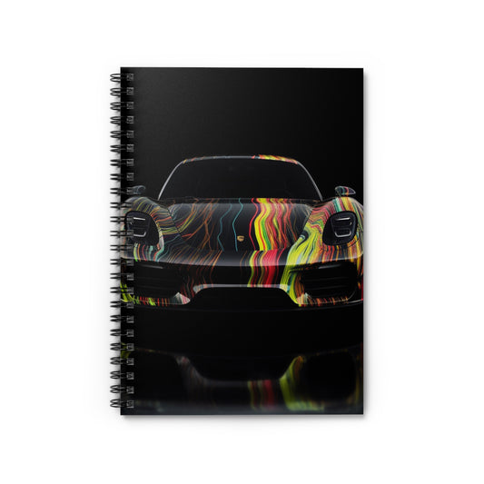 Spiral Notebook - Ruled Line Porsche Line 2