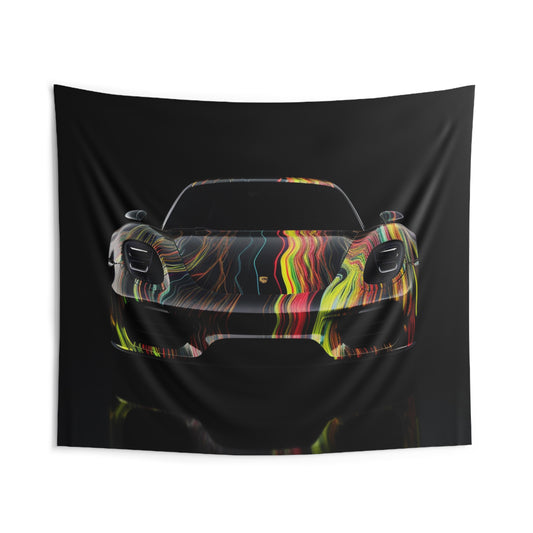 Indoor Wall Tapestries Porsche Line 2