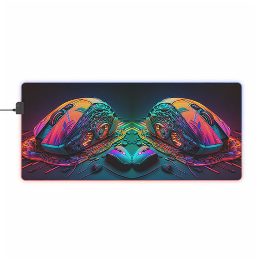 LED Gaming Mouse Pad PC Gaming Mouse 4