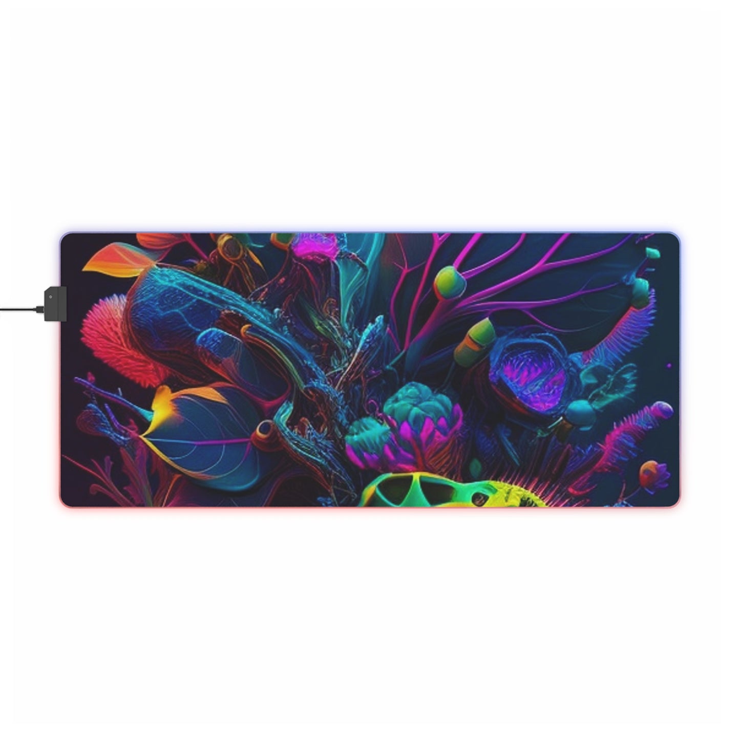 LED Gaming Mouse Pad Macro Coral Reef 3