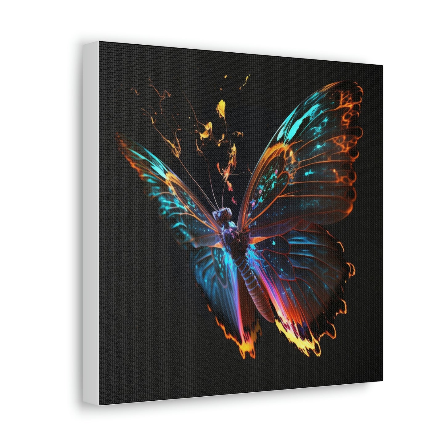 Butterfly glow neon