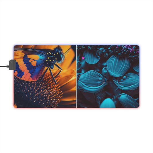 LED Gaming Mouse Pad Macro Reef Florescent 1