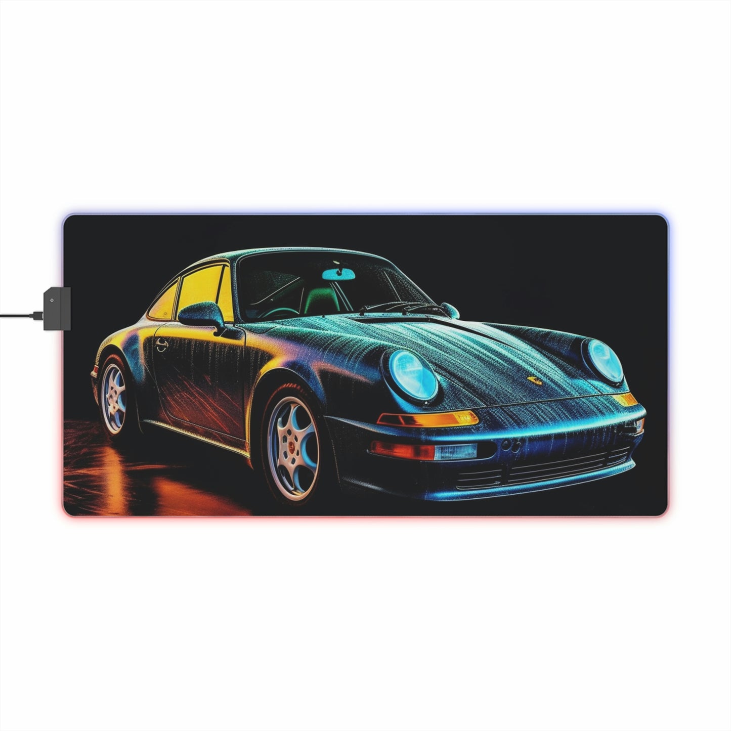 LED Gaming Mouse Pad Porsche 933 3