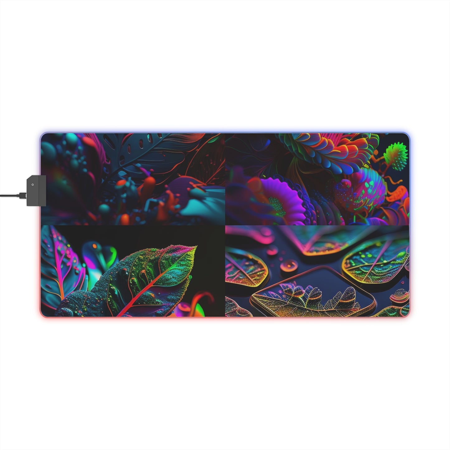 LED Gaming Mouse Pad Macro Florescent 5