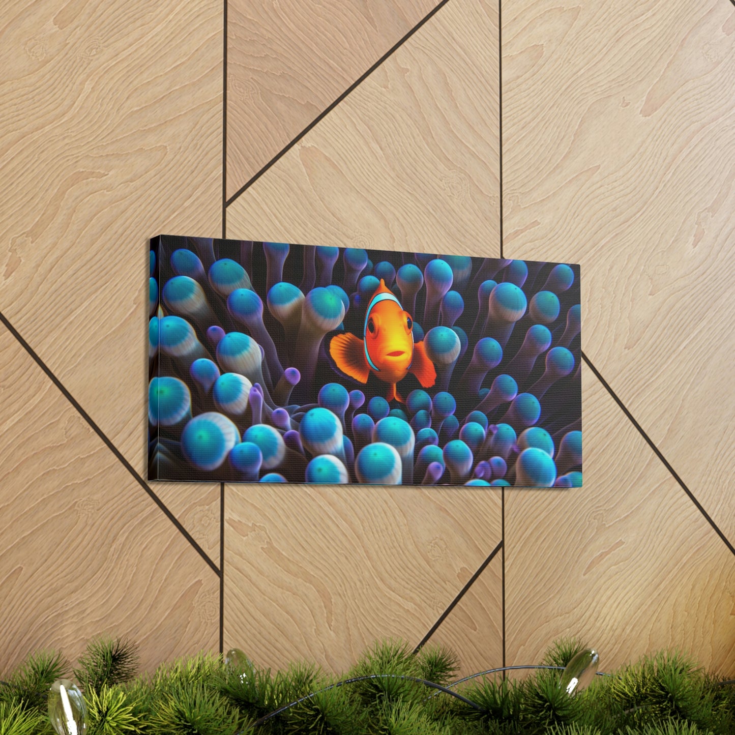 Canvas Gallery Wraps Clown Fish 1