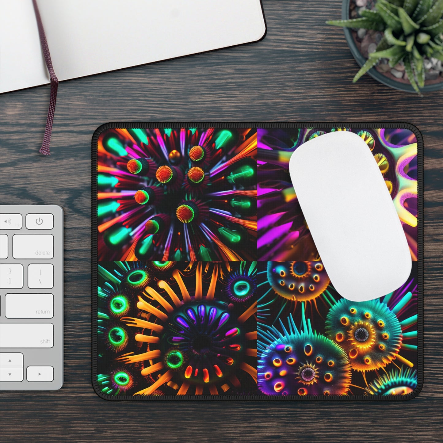 Gaming Mouse Pad  Neon Macro