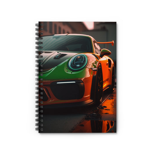 Spiral Notebook - Ruled Line porsche 911 gt3 2