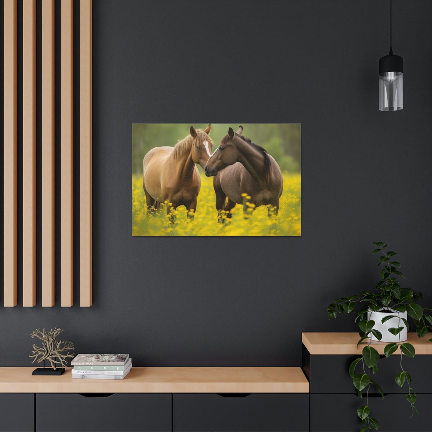 Canvas Gallery Wraps Horse Buddy 2