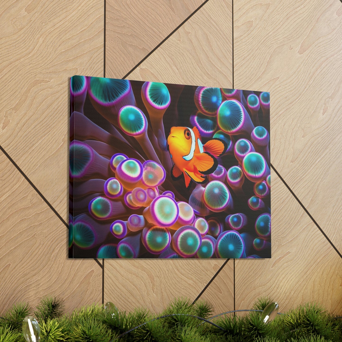 Canvas Gallery Wraps Ocean Anemone 3