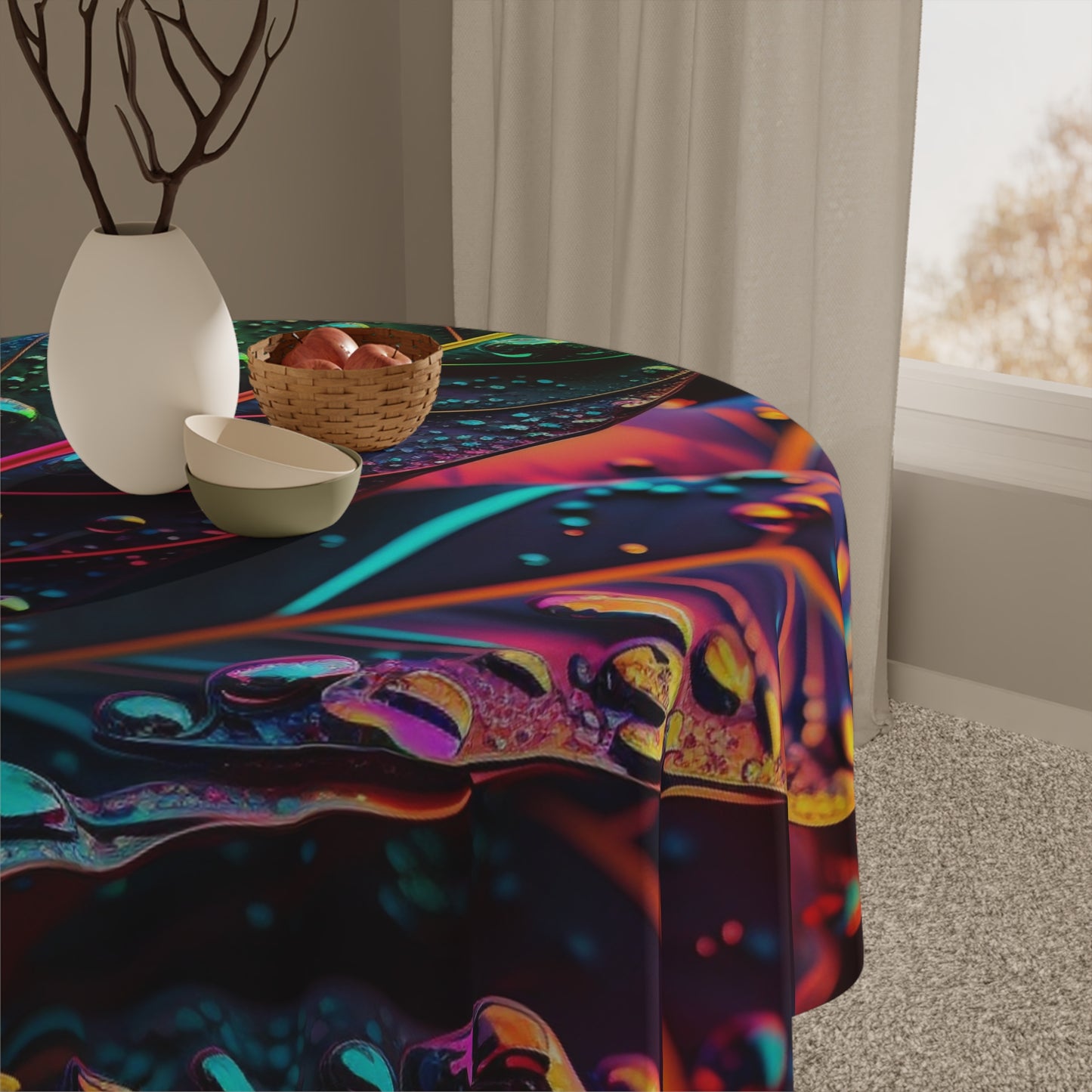 Tablecloth Macro Florescent 3