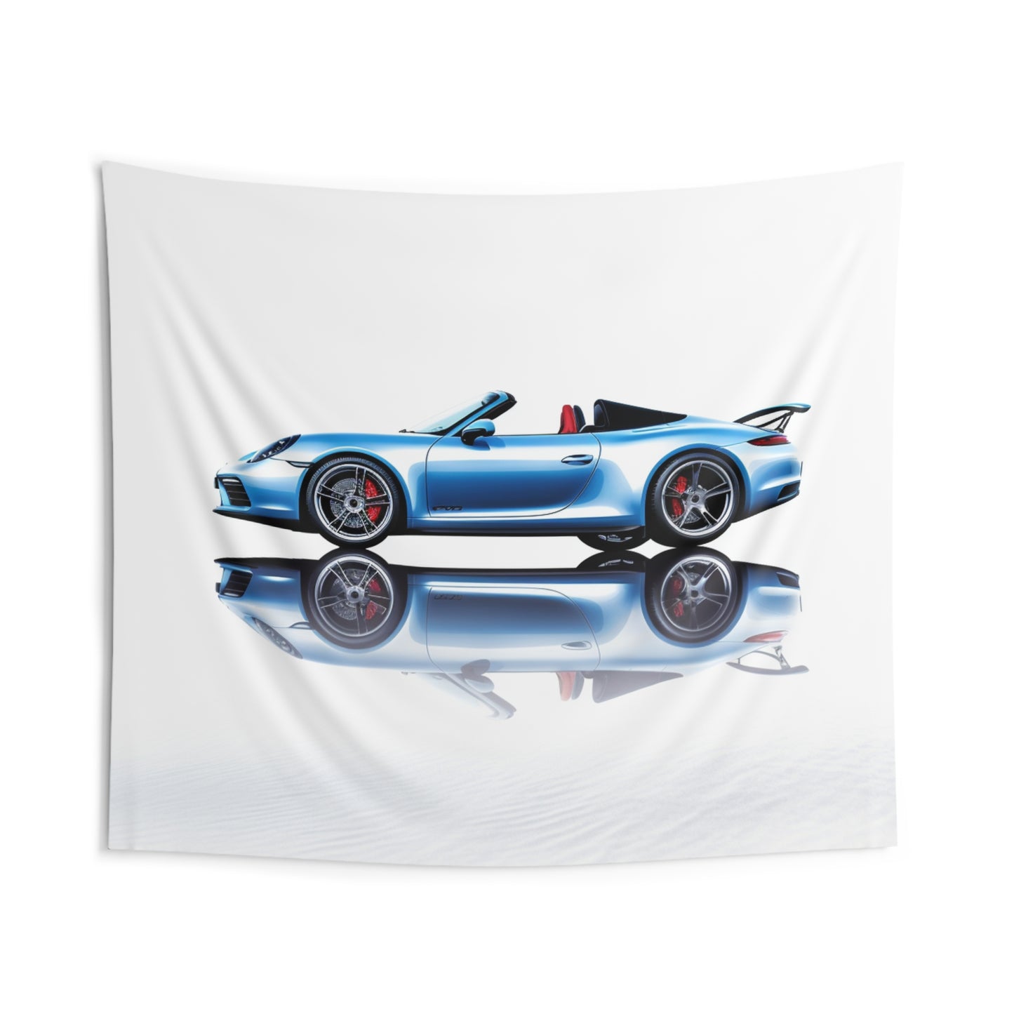 Indoor Wall Tapestries 911 Speedster on water 4