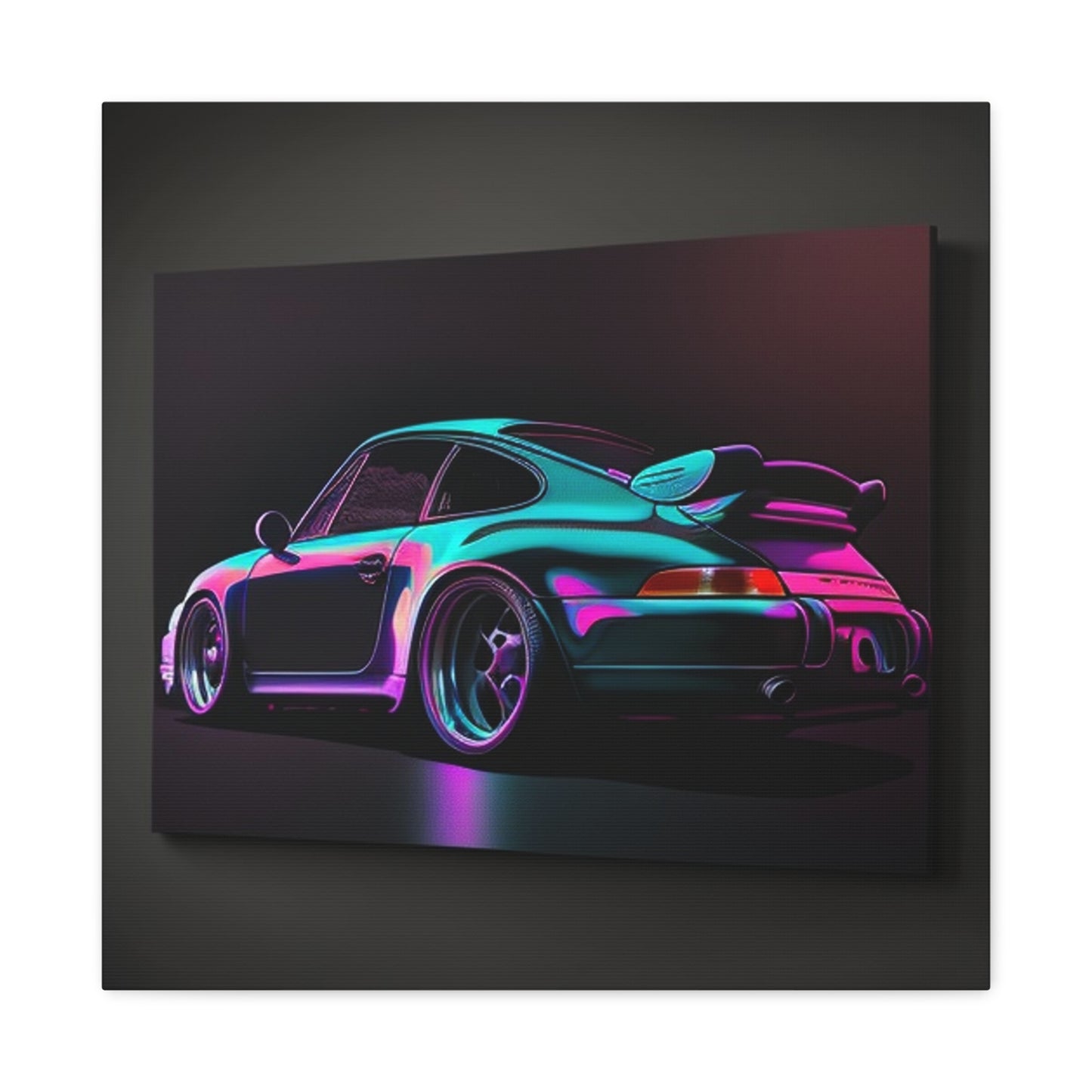 Canvas Gallery Wraps Porsche Purple 1