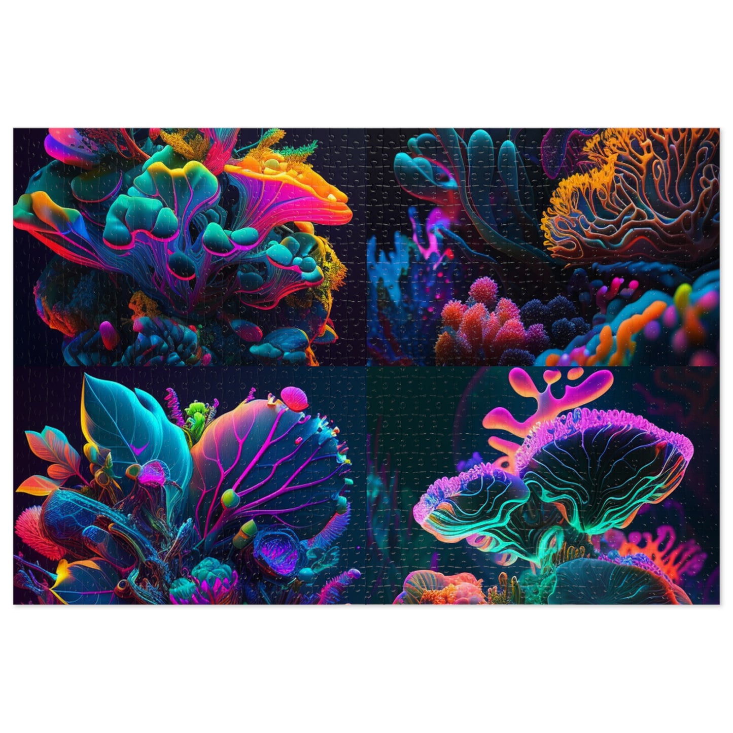 Jigsaw Puzzle (30, 110, 252, 500,1000-Piece) Macro Coral Reef 5