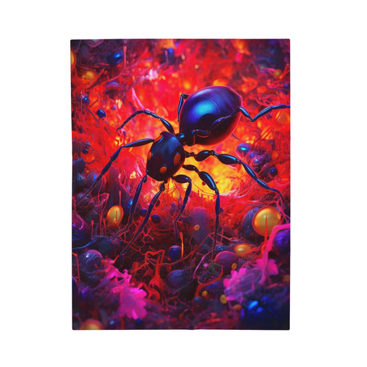 Velveteen Plush Blanket Ants Home 1