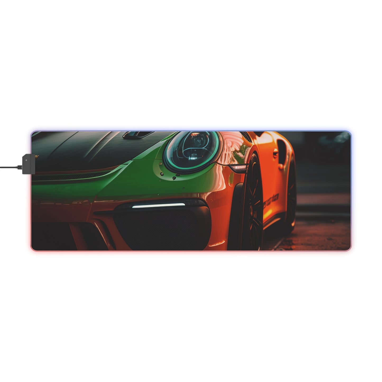 LED Gaming Mouse Pad porsche 911 gt3 2