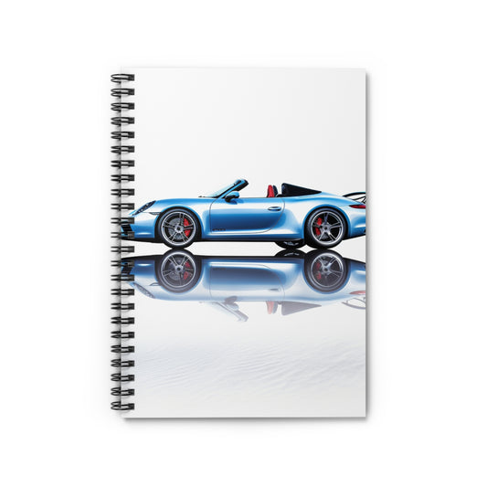 Spiral Notebook - Ruled Line 911 Speedster on water 4