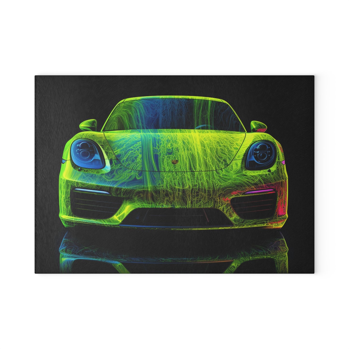 Glass Cutting Board Porsche Flair 3