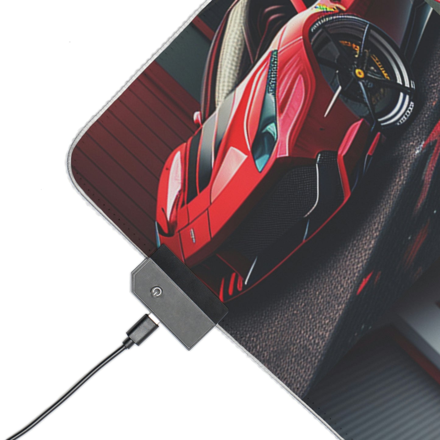 LED Gaming Mouse Pad Ferrari Hyper 4 Pack