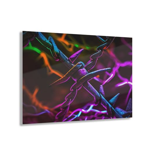 Acrylic Prints Macro Neon Barb 4