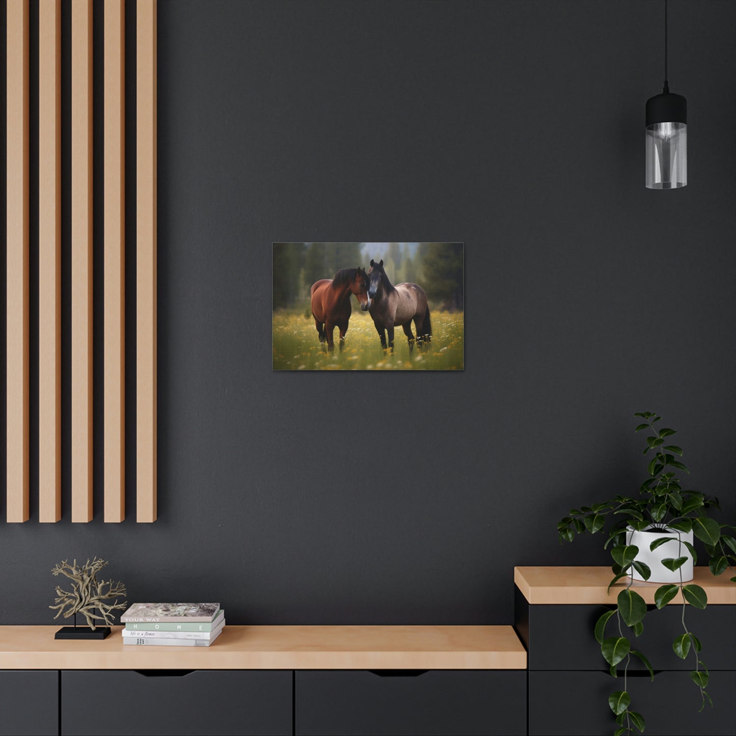 Canvas Gallery Wraps Horse Buddy 1