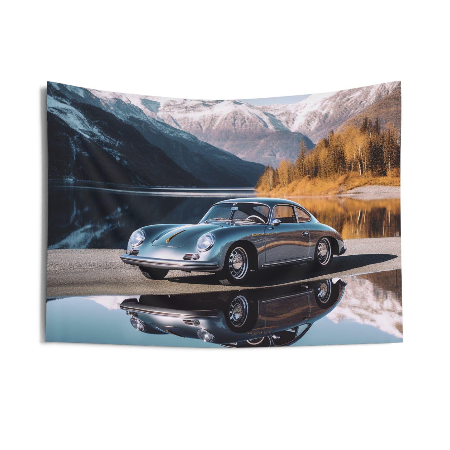 Indoor Wall Tapestries Porsche Lake 1