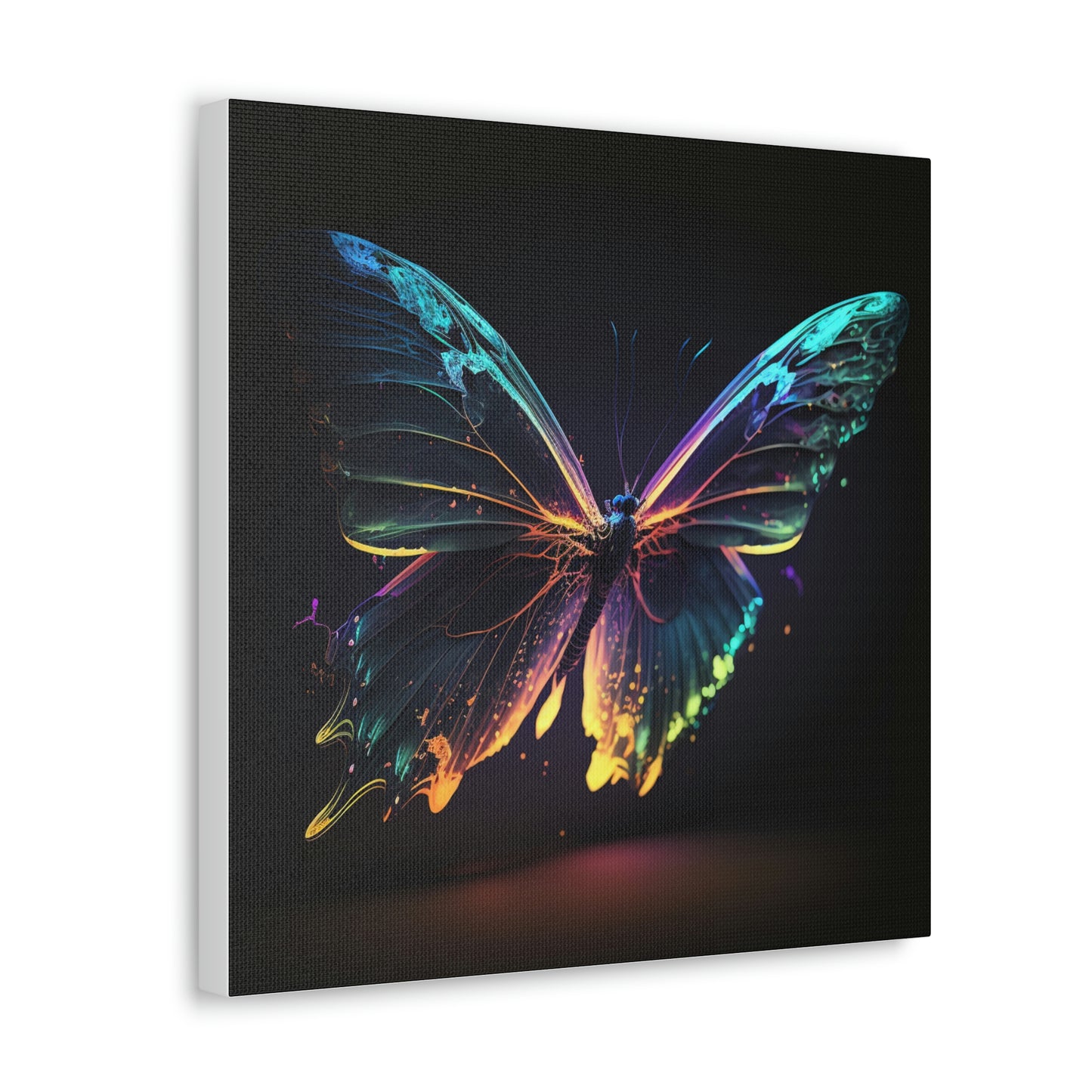 Butterfly glow neon