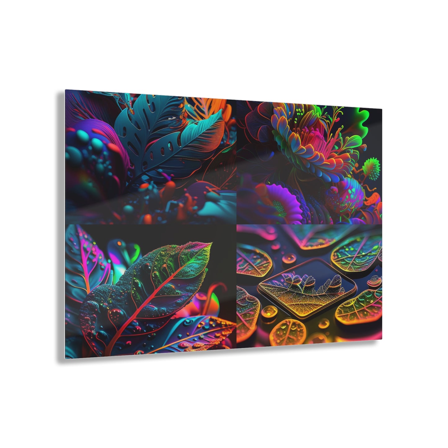 Acrylic Prints Macro Florescent 5