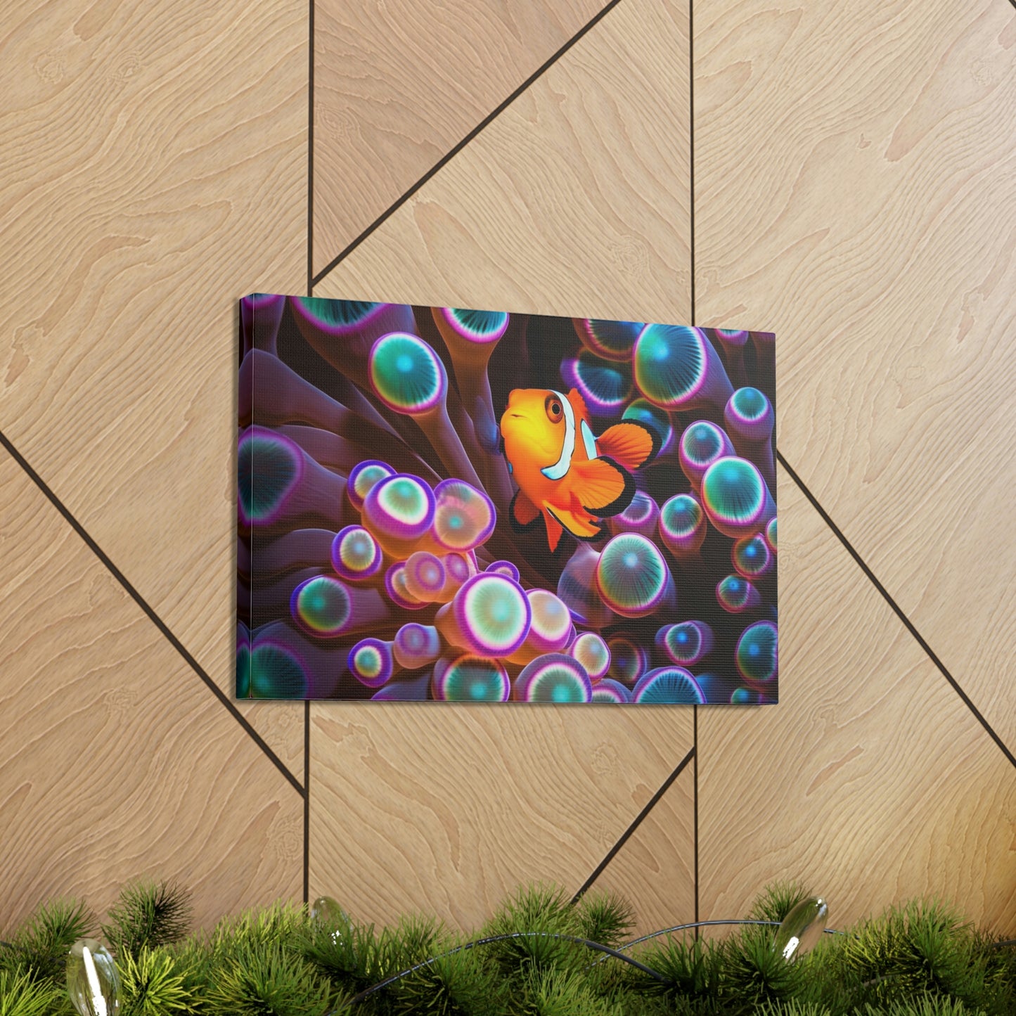 Canvas Gallery Wraps Ocean Anemone 3