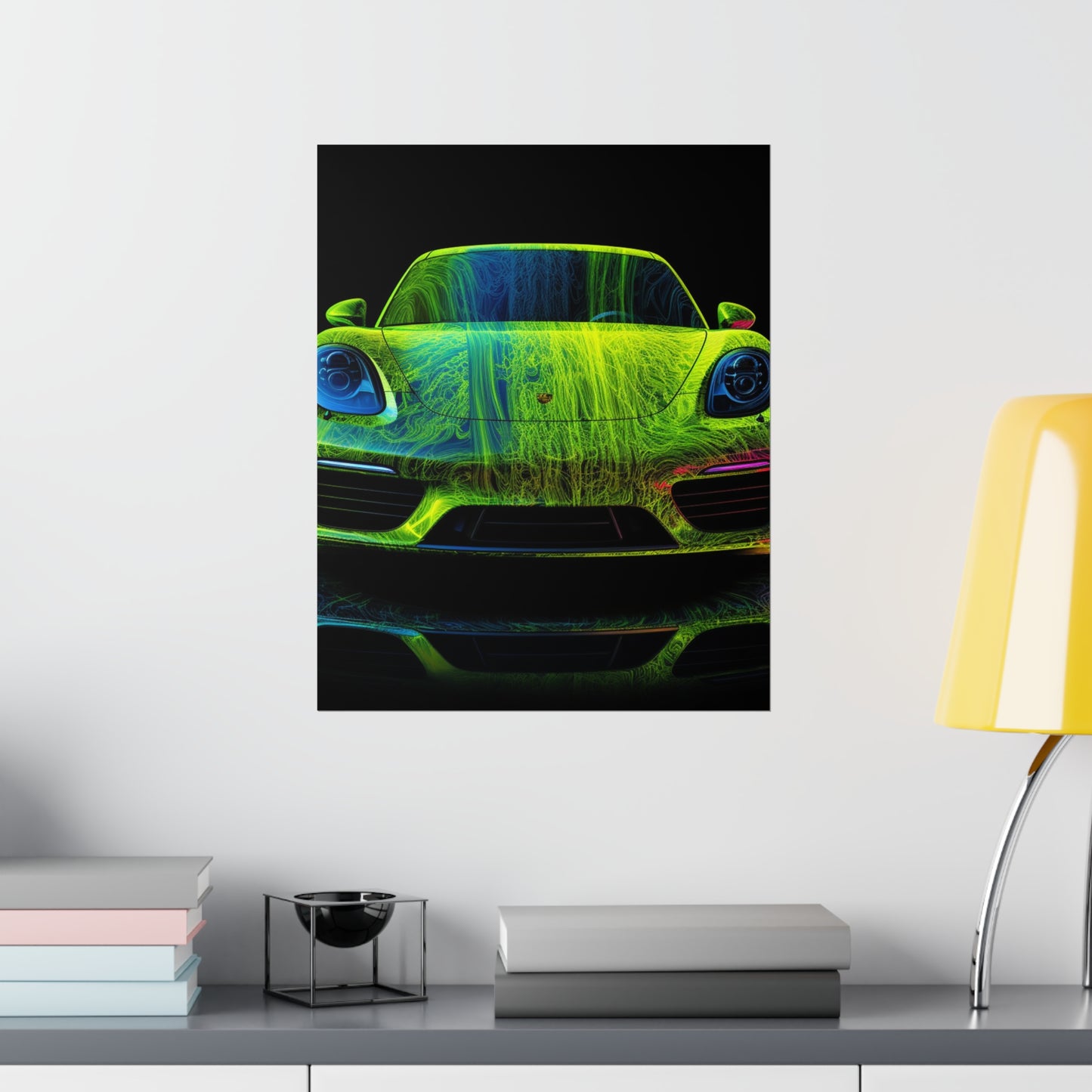 Premium Matte Vertical Posters Porsche Flair 3