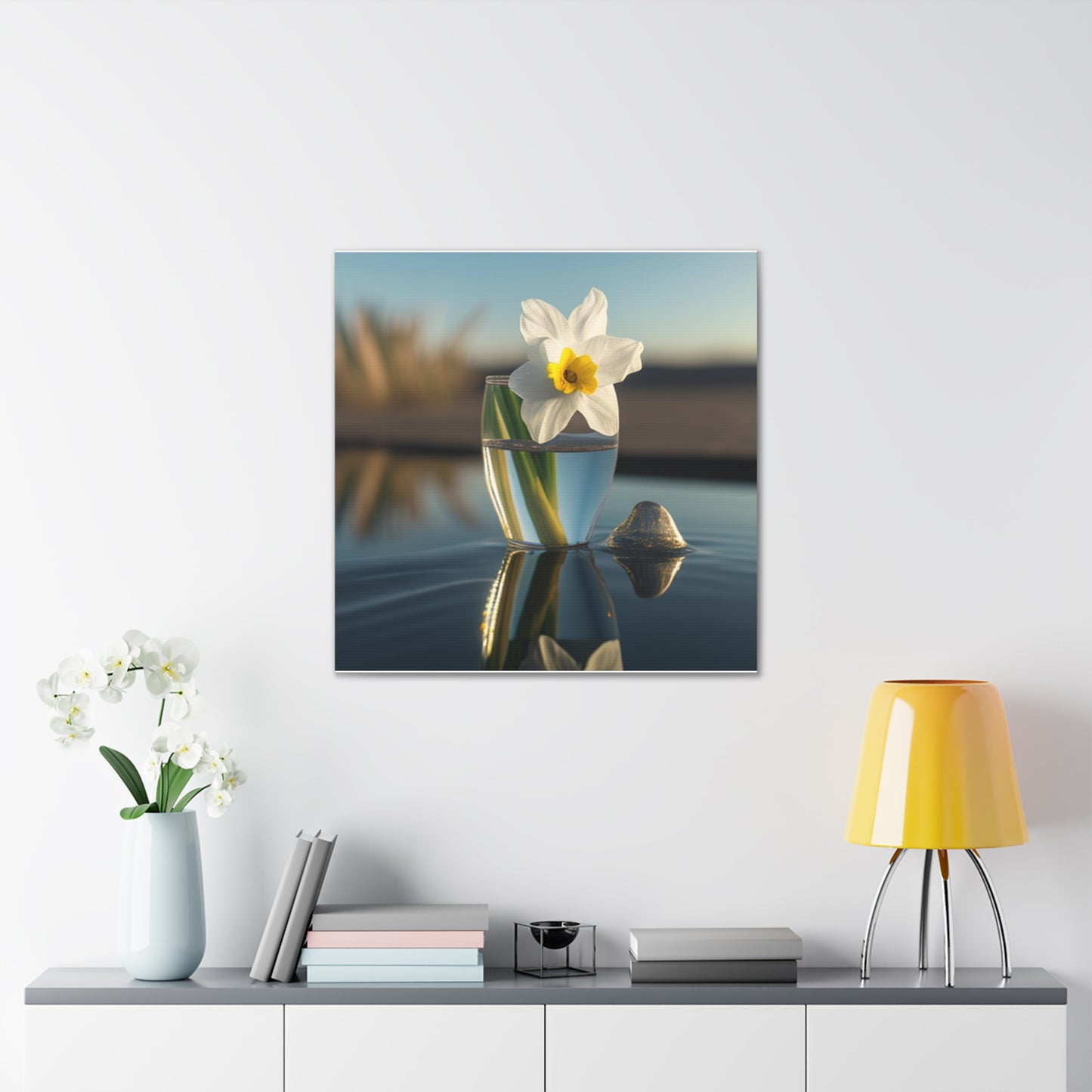 Canvas Gallery Wraps Daffodil 4