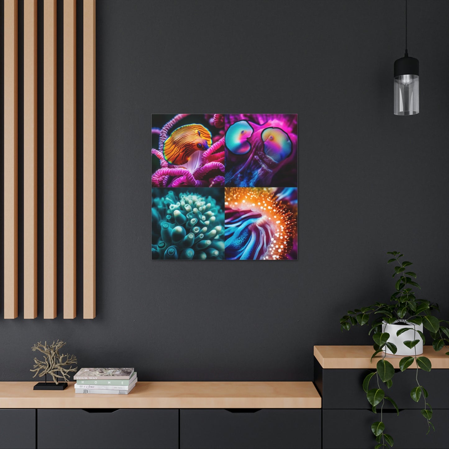 Canvas Gallery Wraps Ocean Anemone 1