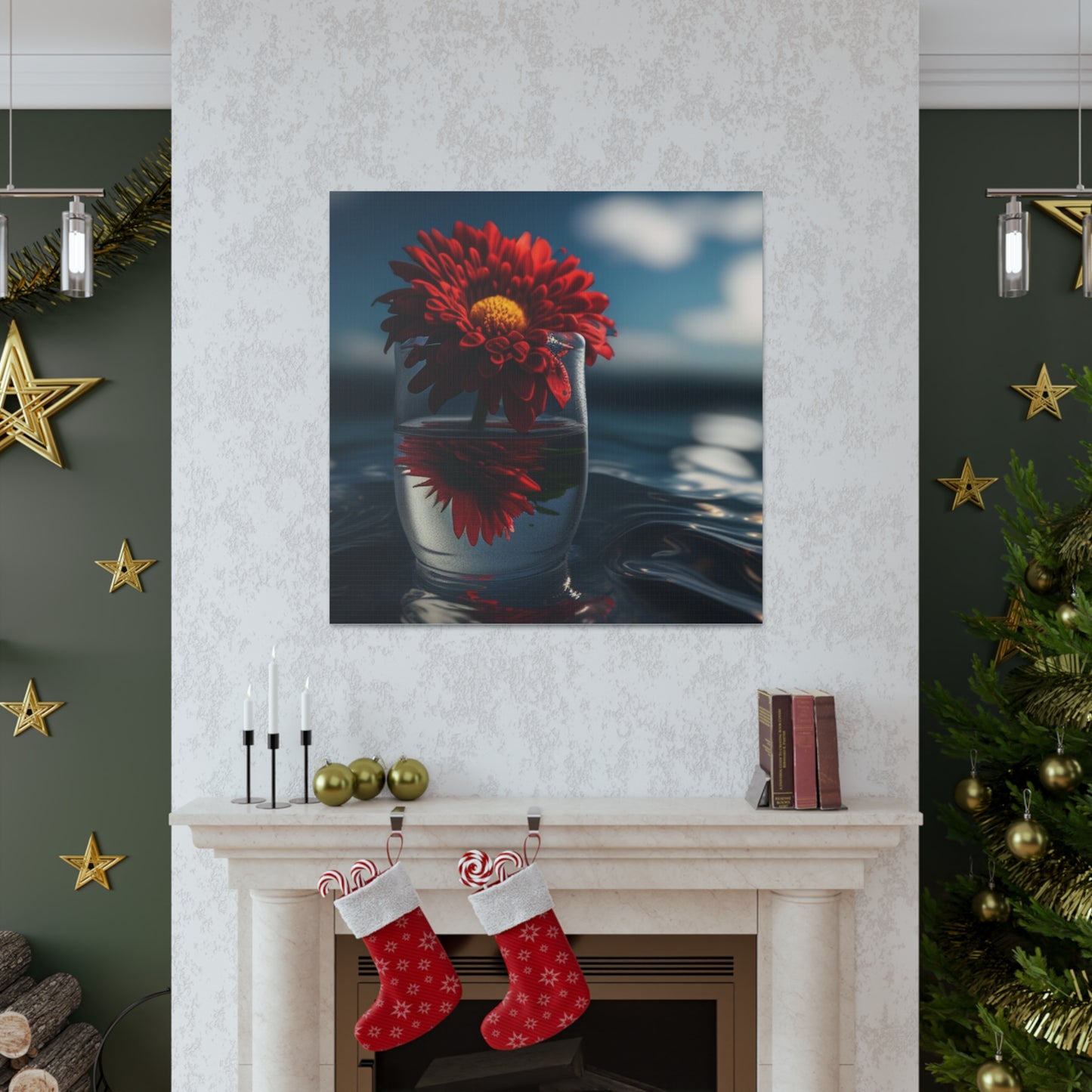 Canvas Gallery Wraps Chrysanthemum 3