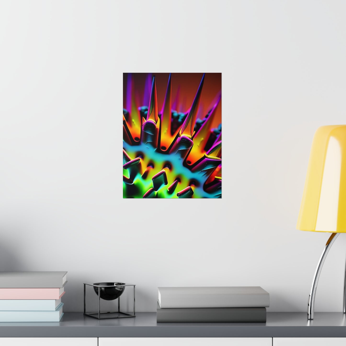 posters  Macro Neon Spike 4