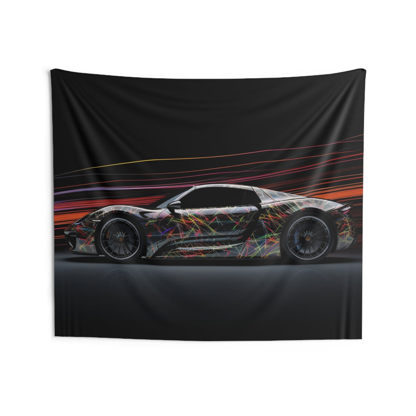 Indoor Wall Tapestries Porsche Line 4