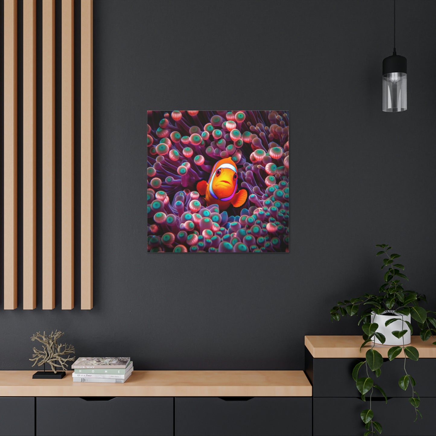 Canvas Gallery Wraps Clown Fish 4