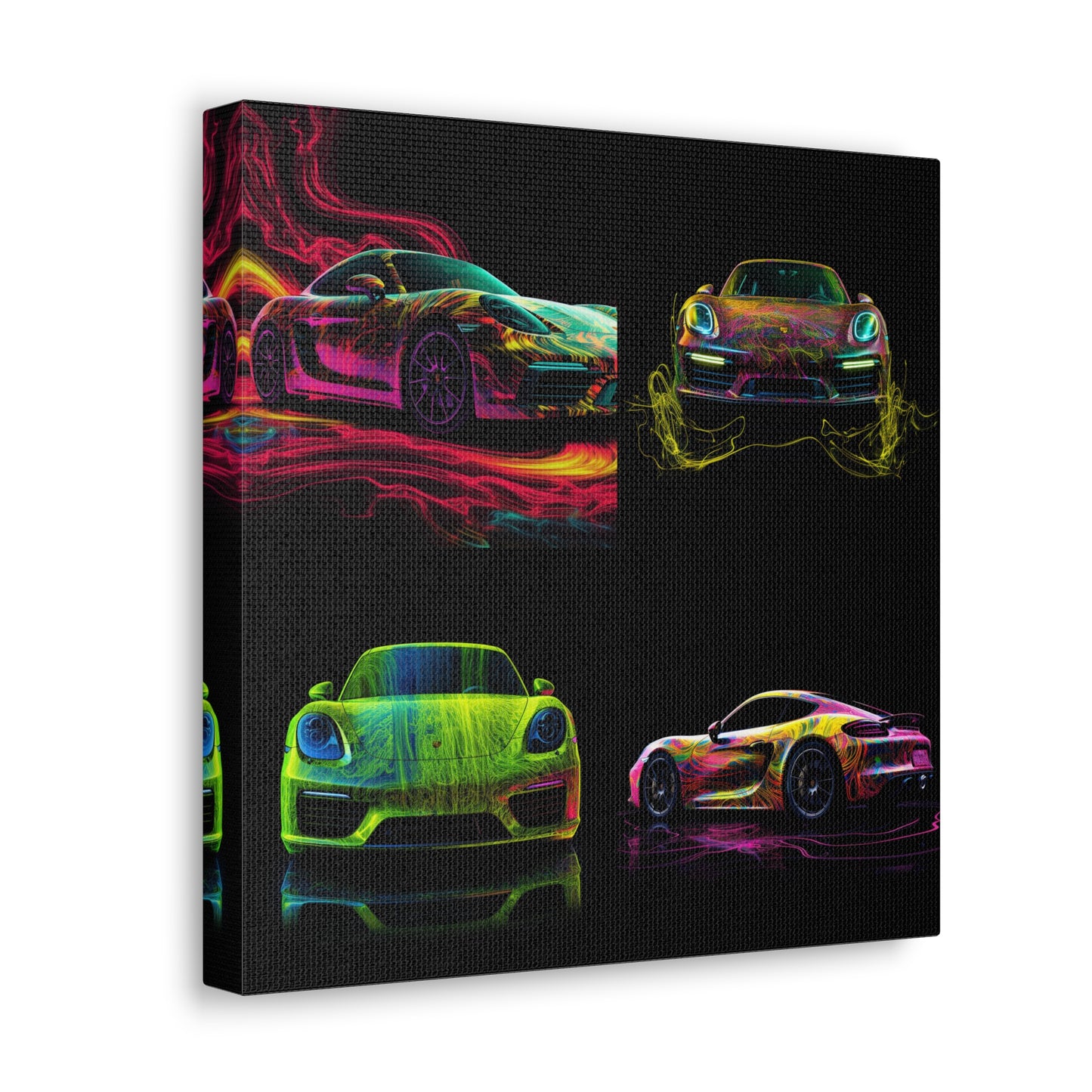 Canvas Gallery Wraps Porsche Flair 4 pack