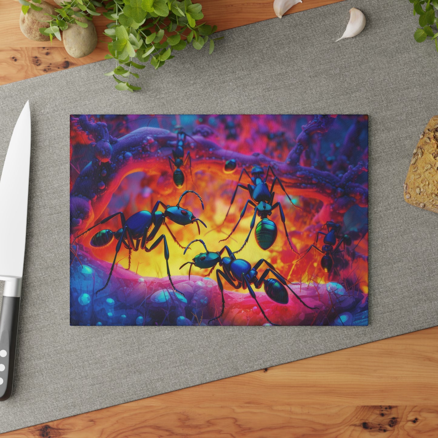 Glass Cutting Board Ants Home 3