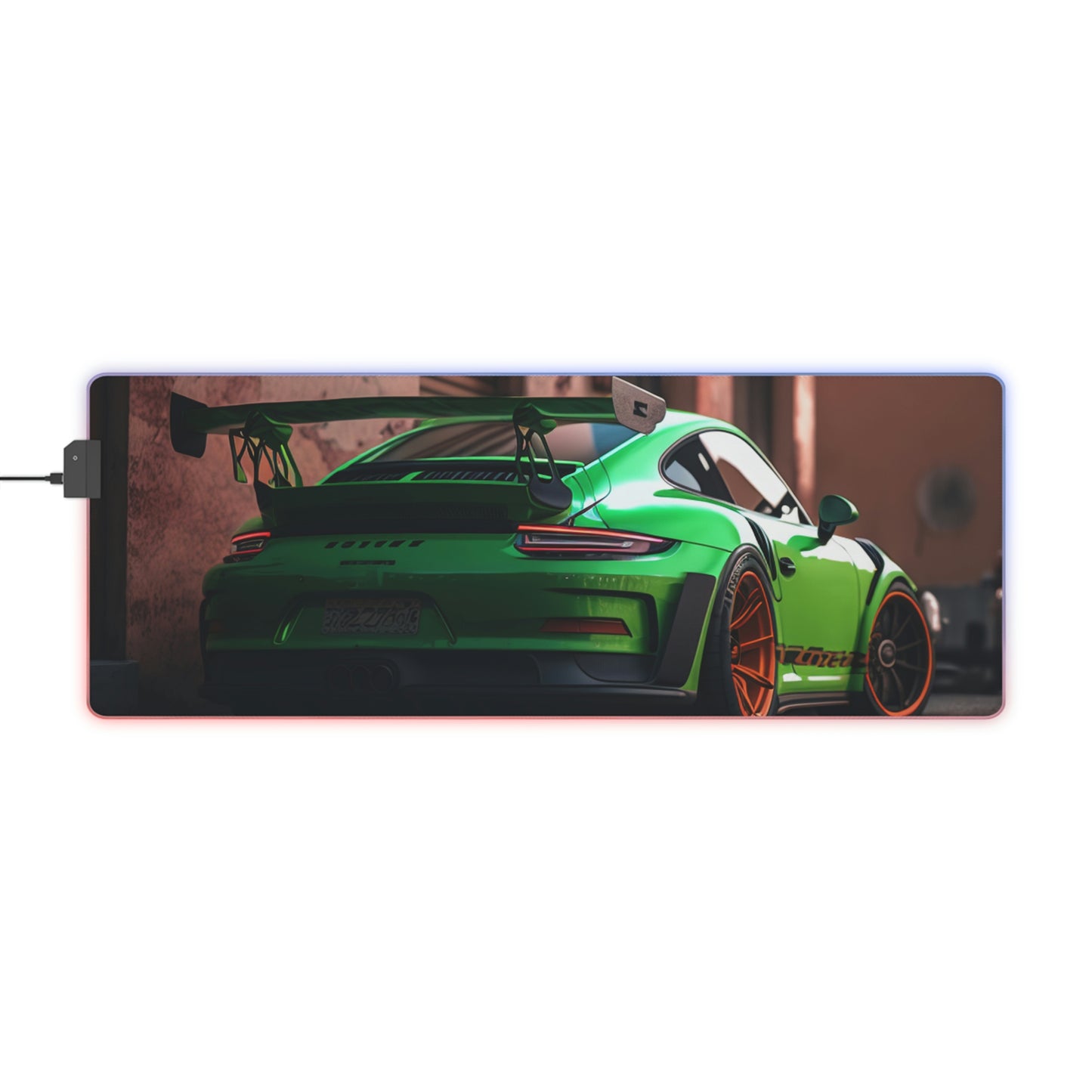 LED Gaming Mouse Pad Porsche 911 GT3 1