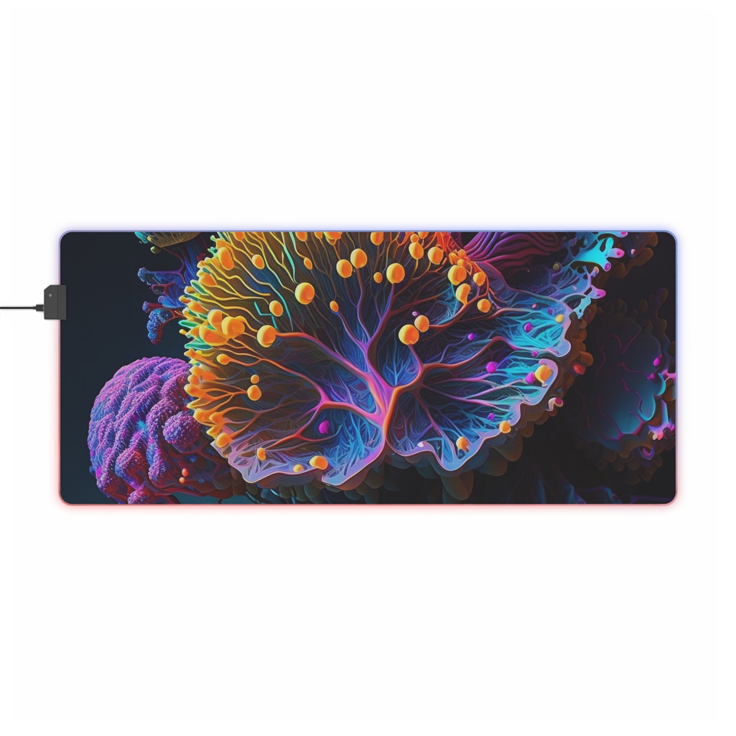 LED Gaming Mouse Pad Ocean Life Macro 1