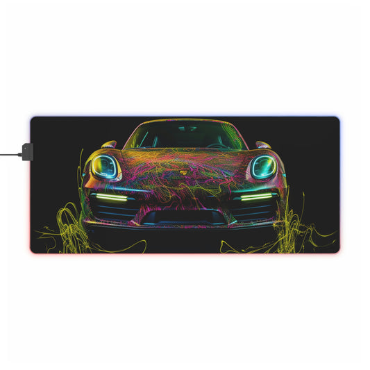 LED Gaming Mouse Pad Porsche Flair 2