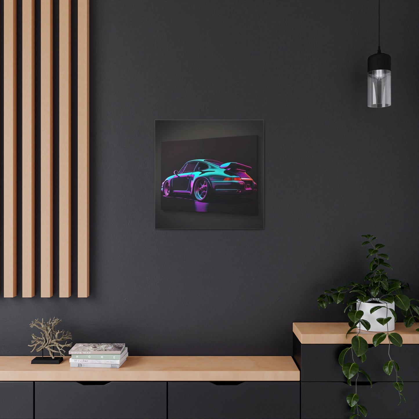 Canvas Gallery Wraps Porsche Purple 2