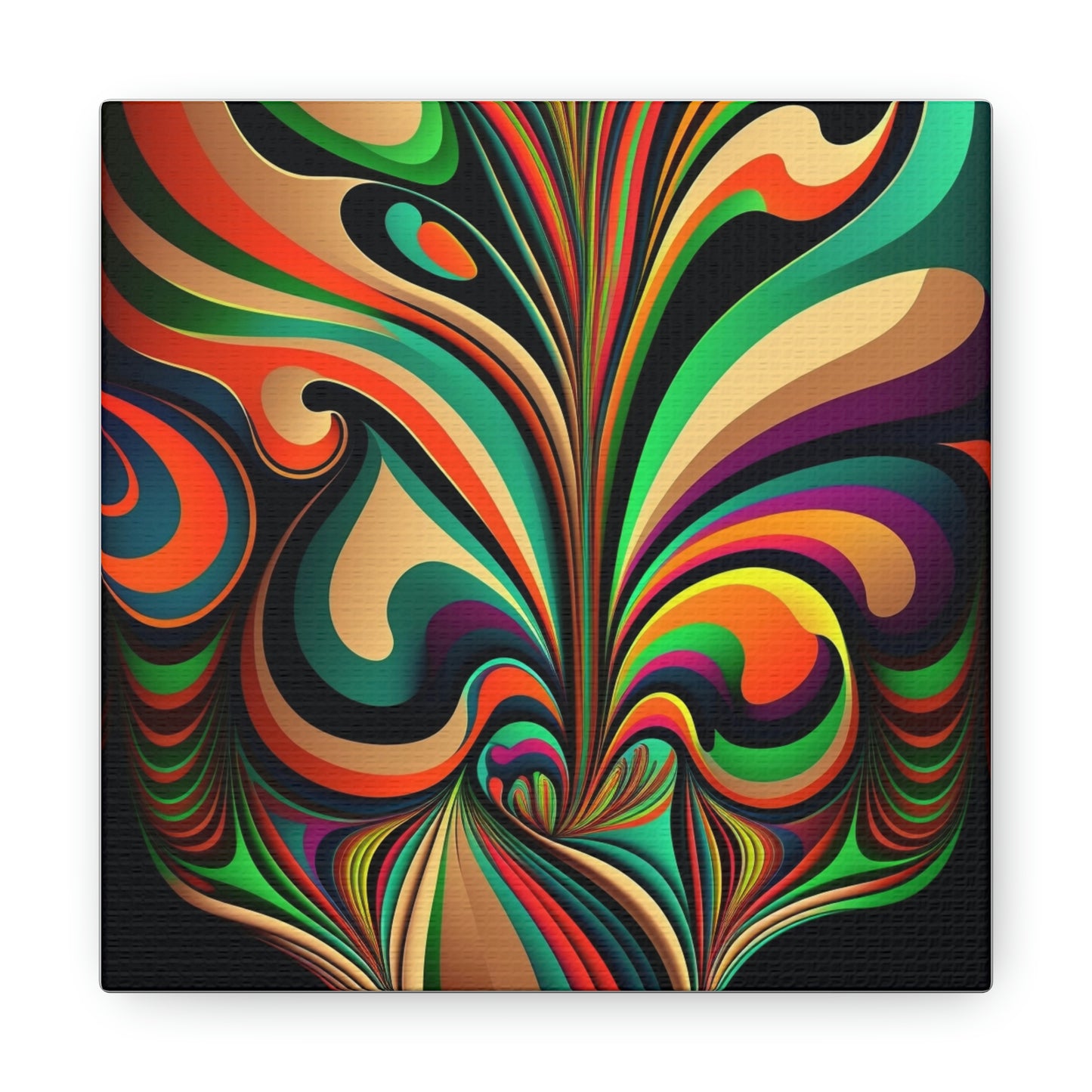 Abstract psychedelic trippy pattern