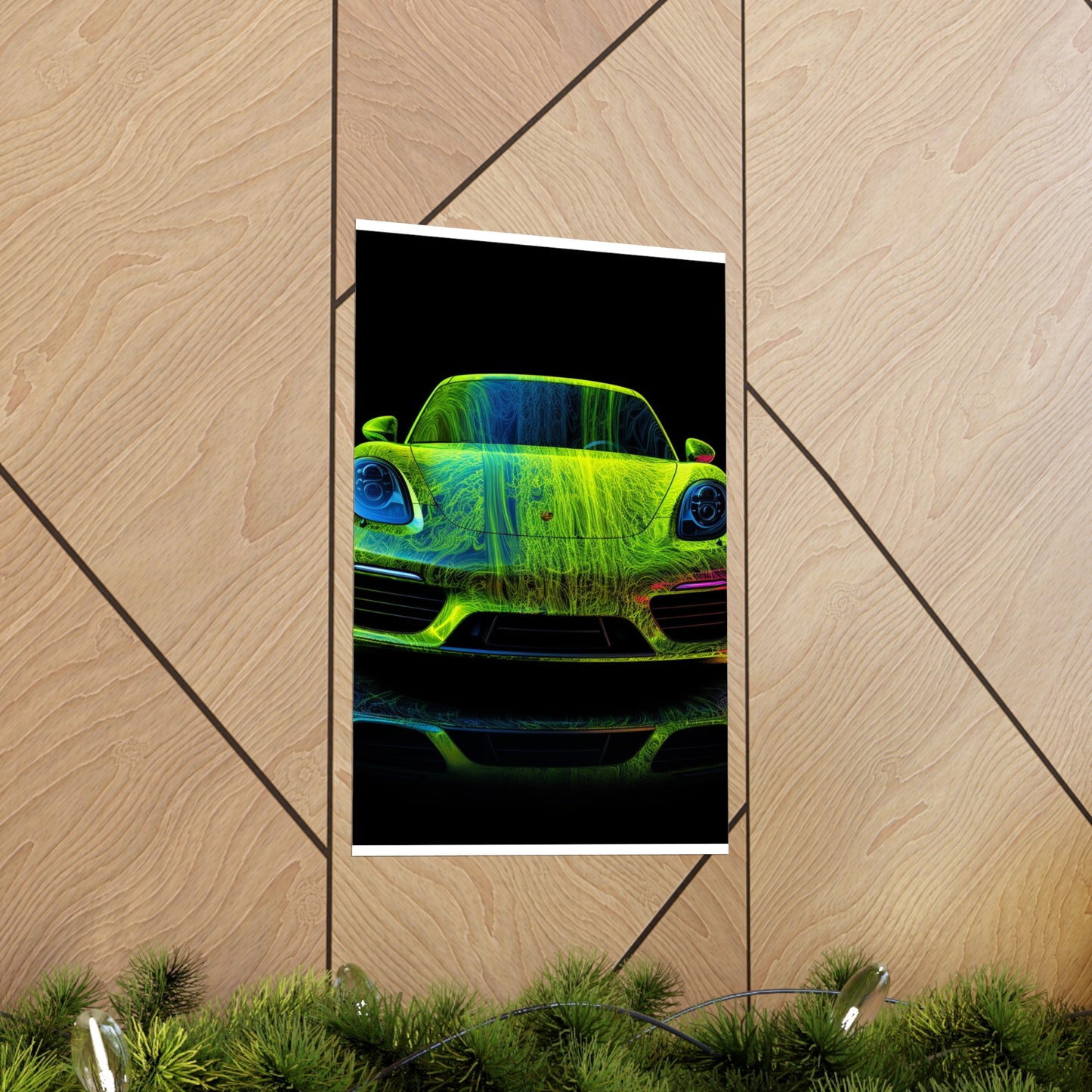 Premium Matte Vertical Posters Porsche Flair 3