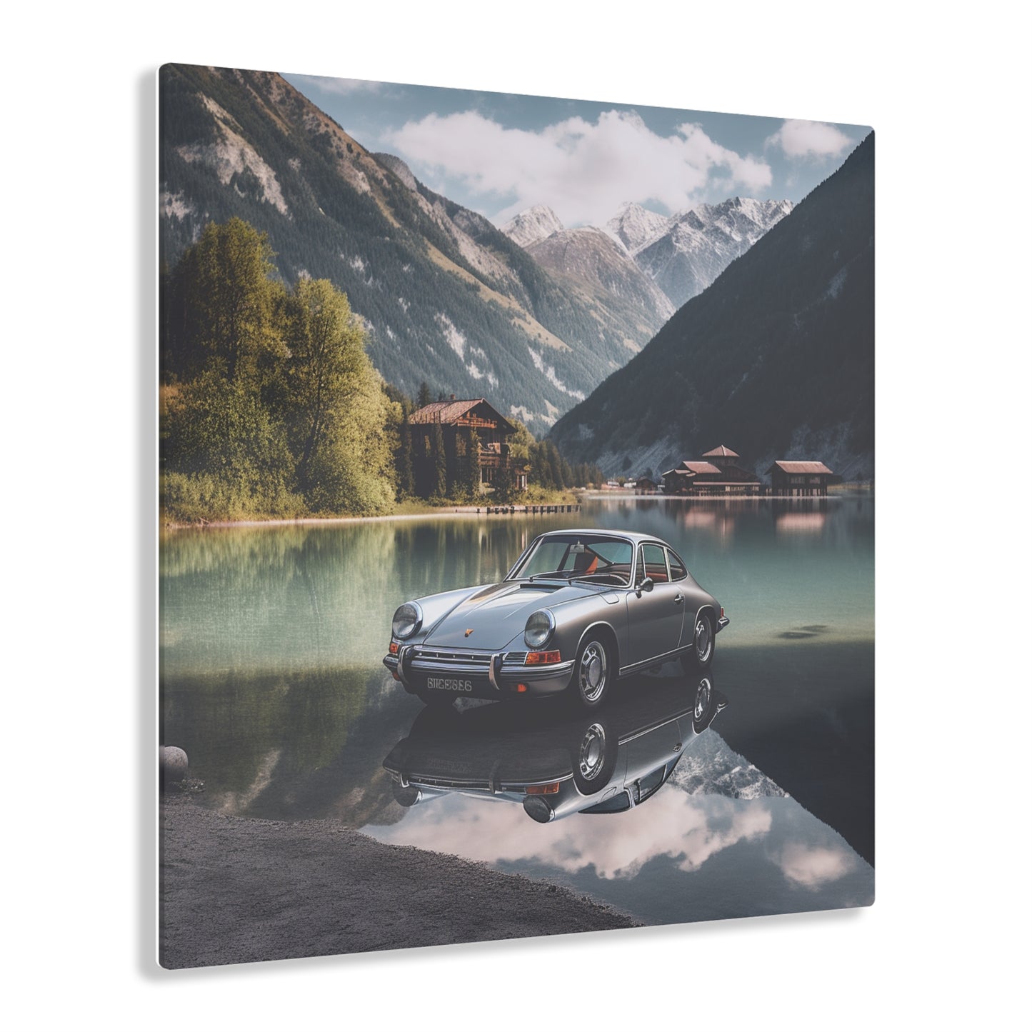 Acrylic Prints Porsche Lake 2