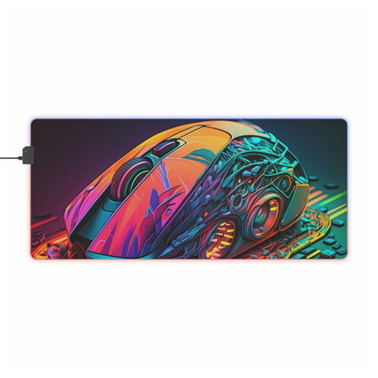 LED Gaming Mouse Pad PC Gaming Mouse 4