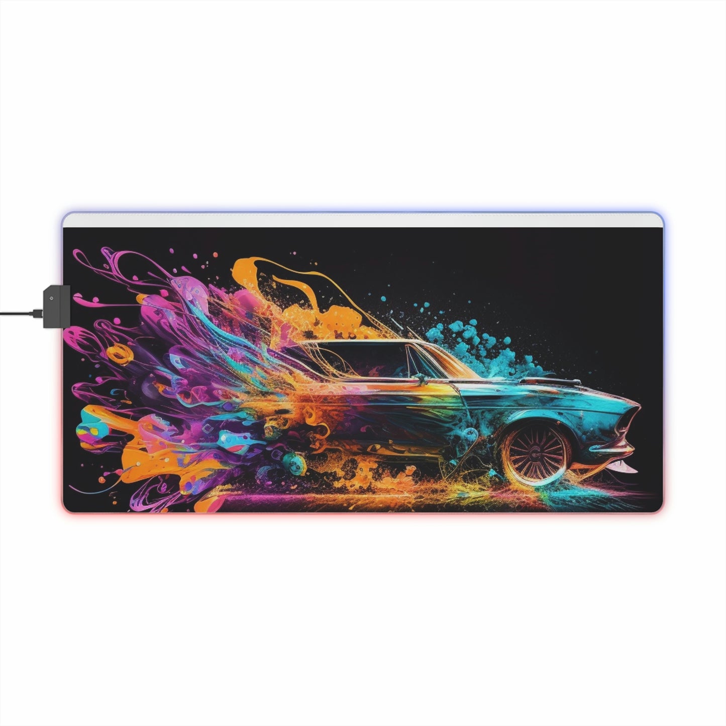 LED Gaming Mouse Pad Hotrod Color 4