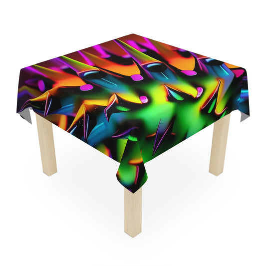 Tablecloth Macro Neon Spike 1